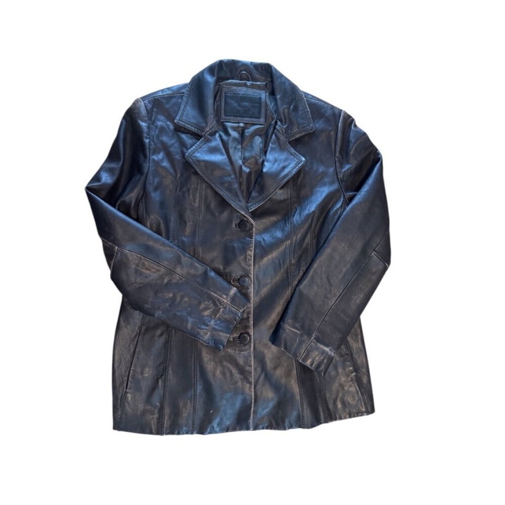 Avanti brown leather jacket size XL